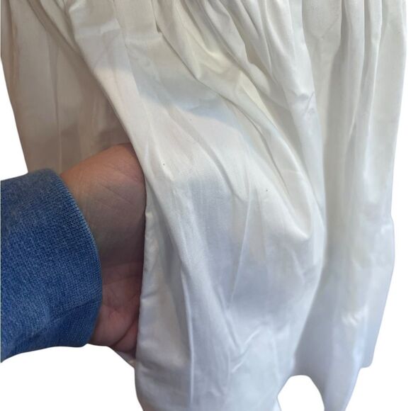 Cuyana organic cotton poplin midi dress size medium, nwt - Picture 5 of 10